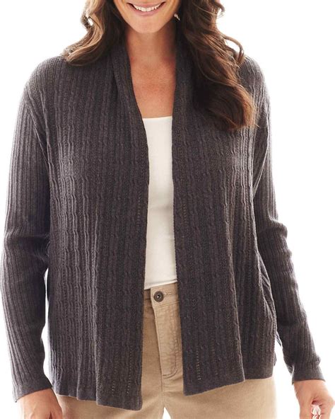 st johns chanel inspired cardigan sweater set|Women's St. John Collection Cardigan Sweaters .